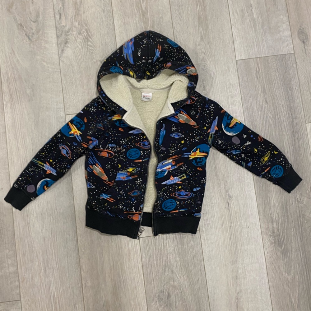 Hanna Andersson zip hoodie